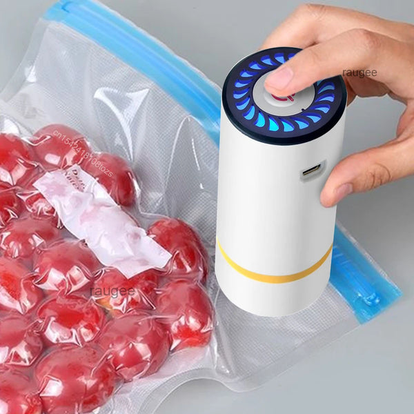 Mini Seladora a Vácuo Elétrica Recarregável