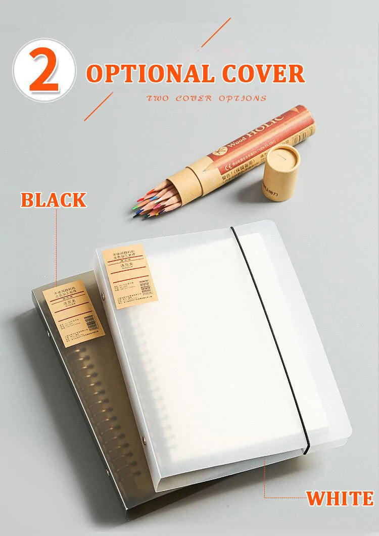 Folhas para Caderno de Disco e Fichário – Folhas Reposicionáveis