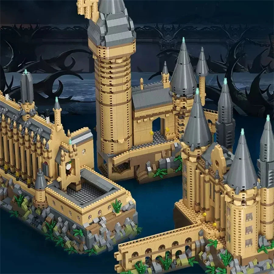 Kit de Construção Castelo Medieval em Blocos de Montar