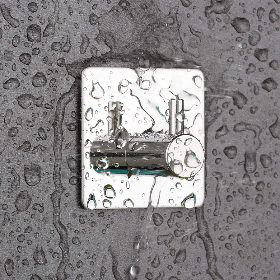 Ganchos Adesivos em Aço Inox