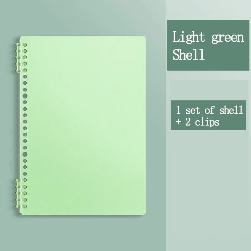 Caderno de Folhas Reposicionáveis com Capa Impermeável