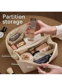 Waterproof Zipper Makeup Organizer Bag Female Portable Toiletry Storage Pouch Fashion Lady Cosmetic Case For Trip Business Trip