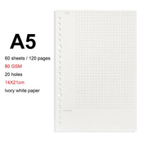 Folhas para Caderno de Disco e Fichário – Folhas Reposicionáveis