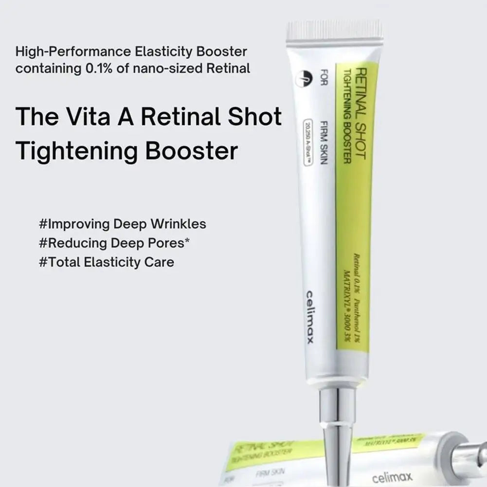 Korean Retinal Celimax Set Firming Enhancer Hydrating Shot Tightening Booster Face Cream Eye Serum Shrink Dark Circles Repair