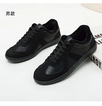 Unisex German Army Trainers Shoes Versatile White Casual Shoes 2026 Spring Retro Sneakers Couples Platform Sports Shoes