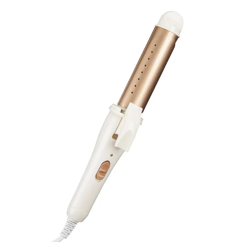 Mini 2 in 1 Portable Dual Voltage Mini Professional Hair Straightener, Compact Design for Curls and Waves on Trips