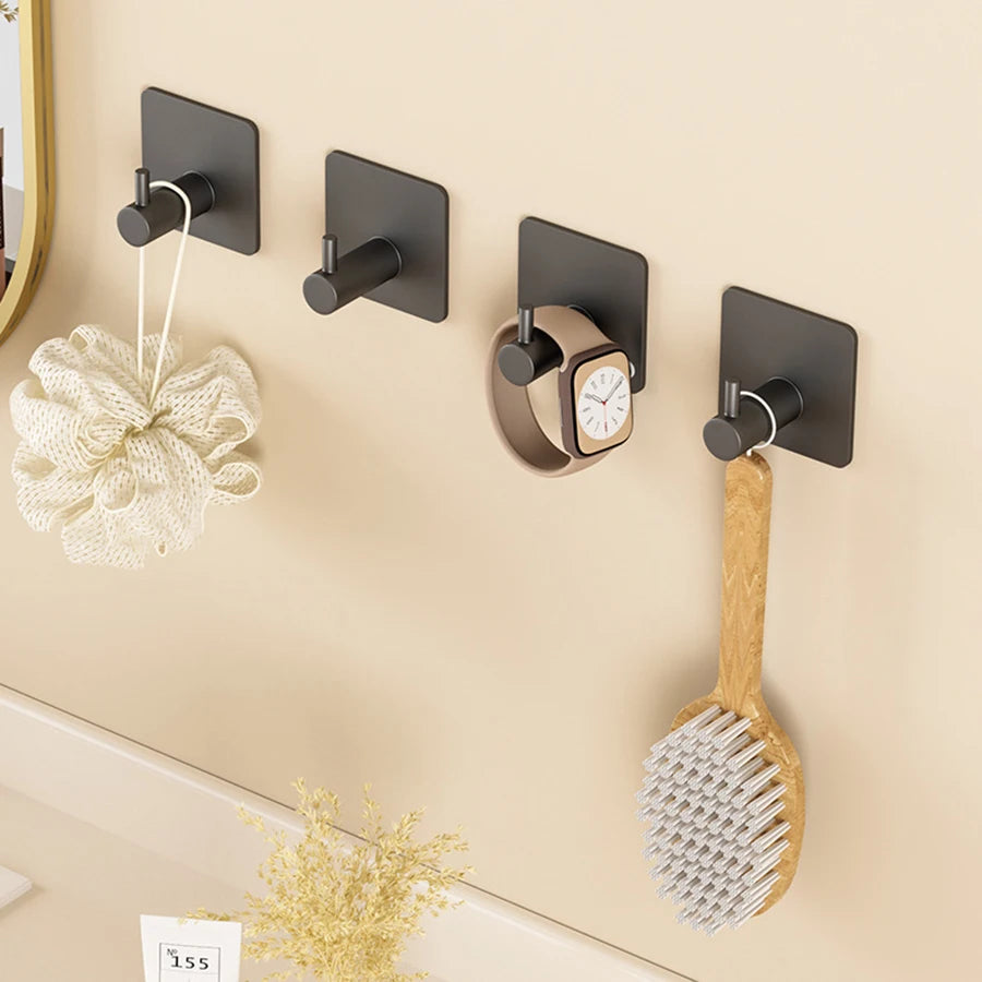 Ganchos Adesivos em Aço Inox