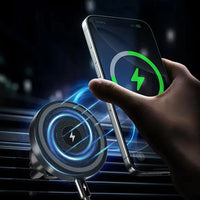 Magnetic Wireless Car Charger Air Vent Phone Holder Stand For iPhone 17 16 Pro Max 15 14 13 12 Fast Charging Cellphone Bracket
