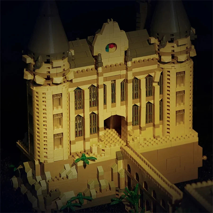 Kit de Construção Castelo Medieval em Blocos de Montar