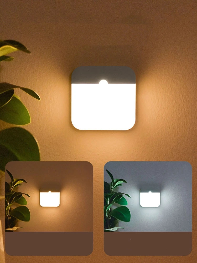 Luminária LED Inteligente com Sensor de Movimento