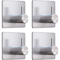 Ganchos Adesivos em Aço Inox