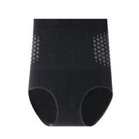 High Waist Tummy Control Shapewear Panties for Women Seamless Body Shaping Underwear Abdomen Slimming Breathable Stretch Briefs