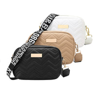 Bolsa Feminina Transversal em Couro Sintético