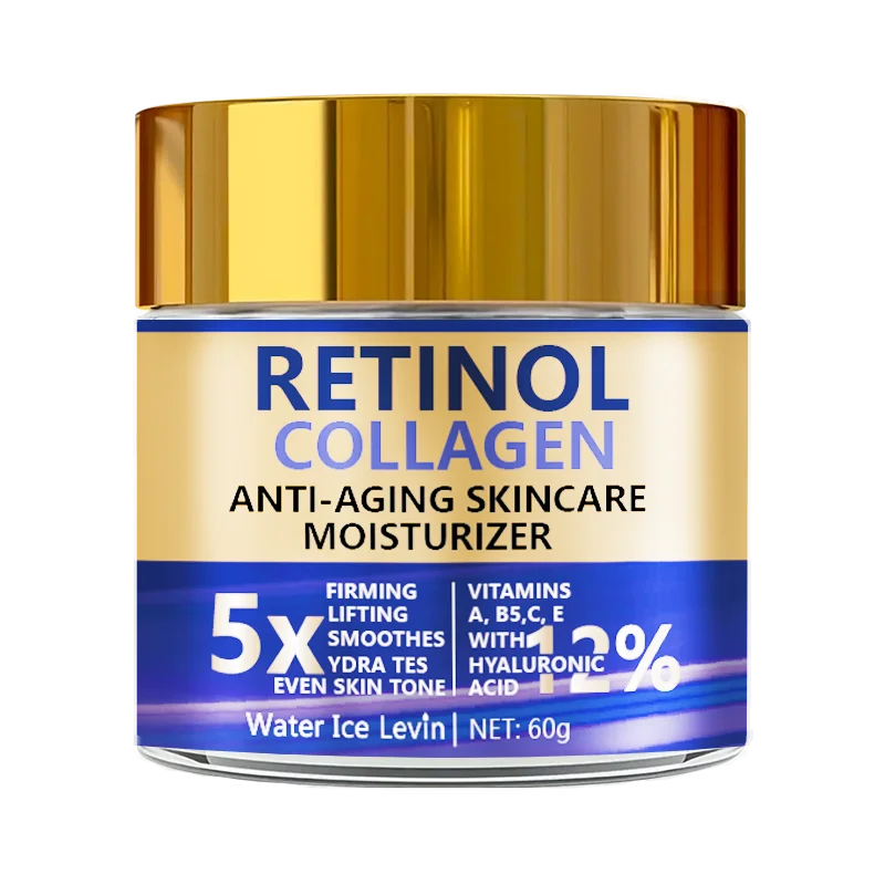 Creme Facial com Retinol, Colágeno e Ácido Hialurônico 60g