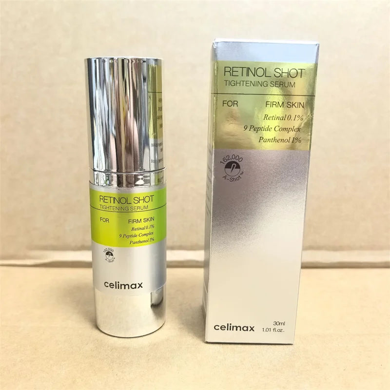 Korean Retinal Celimax Set Firming Enhancer Hydrating Shot Tightening Booster Face Cream Eye Serum Shrink Dark Circles Repair