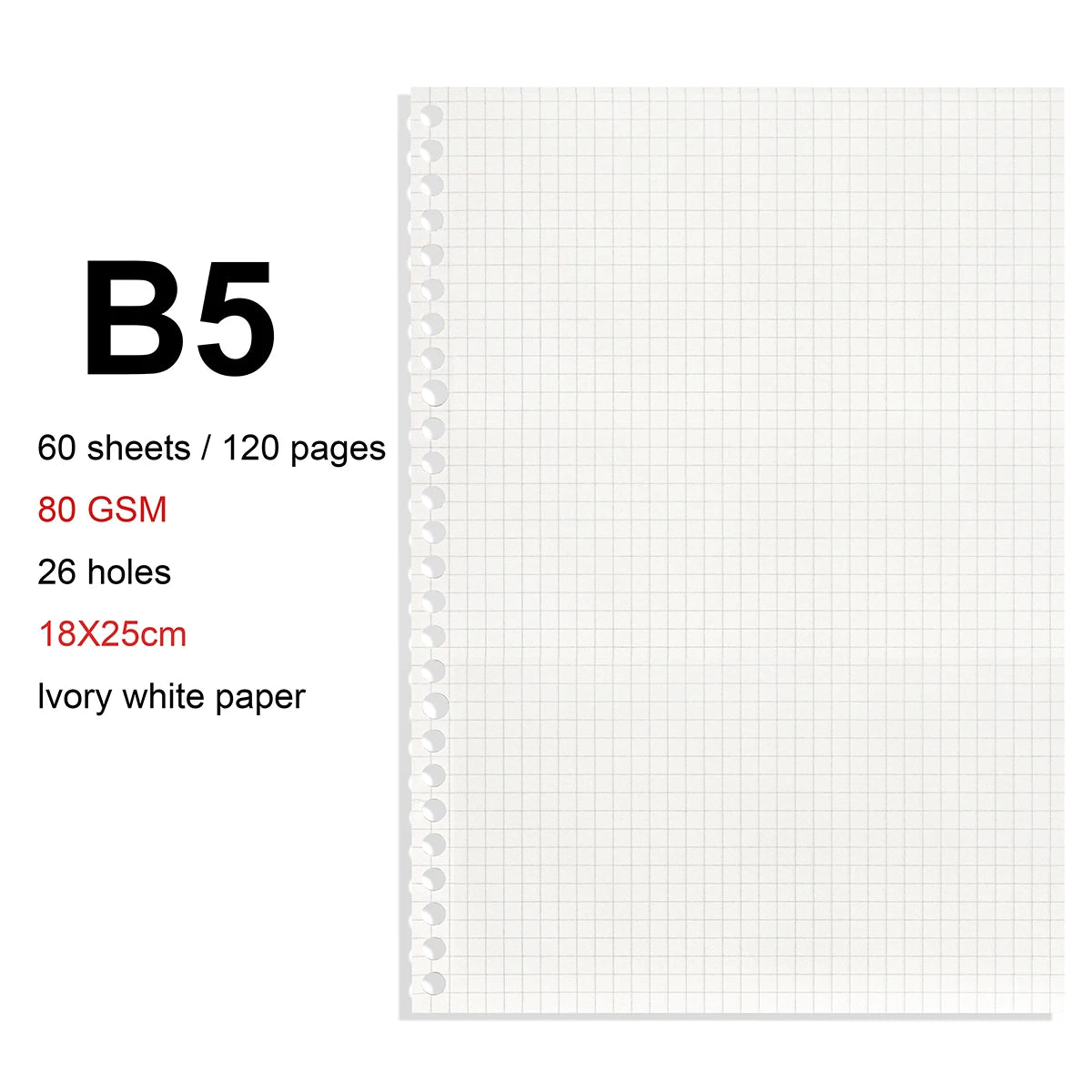 Folhas para Caderno de Disco e Fichário – Folhas Reposicionáveis
