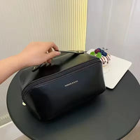 Waterproof Zipper Makeup Organizer Bag Female Portable Toiletry Storage Pouch Fashion Lady Cosmetic Case For Trip Business Trip
