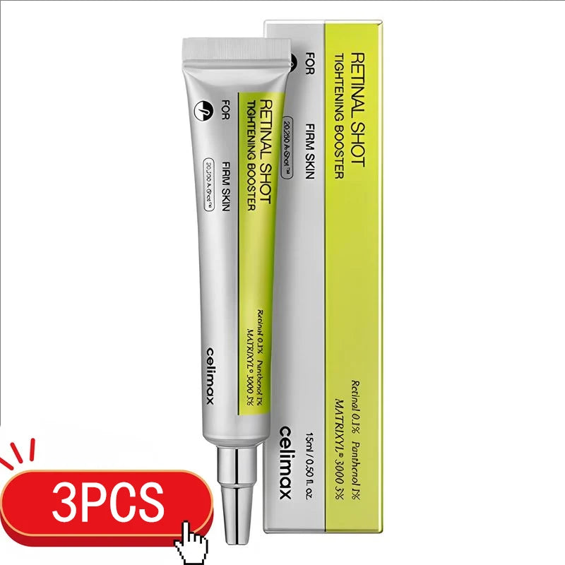 Korean Retinal Celimax Set Firming Enhancer Hydrating Shot Tightening Booster Face Cream Eye Serum Shrink Dark Circles Repair