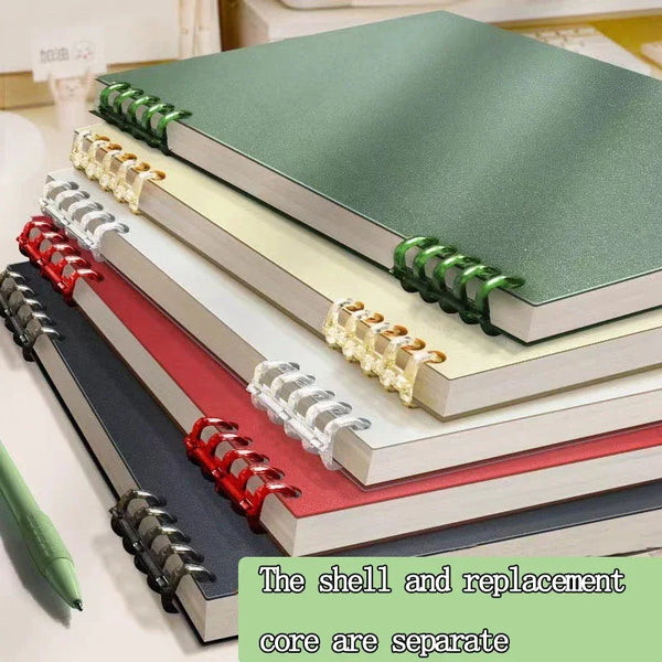 Caderno de Folhas Reposicionáveis com Capa Impermeável