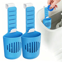 1/2PCS Silicone Toilet Tank Tablet Holder Versatile Toilet Bowl Hanging Cleaner and Deodorizer Hanger