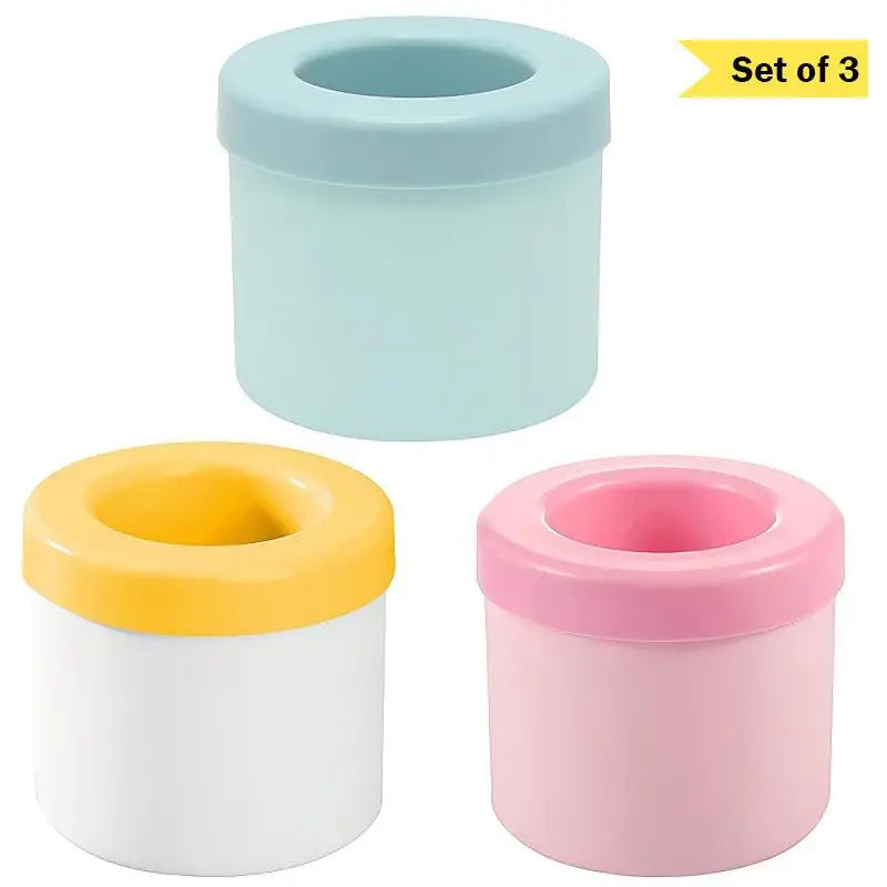 Forma de Gelo em Silicone com Reservatório