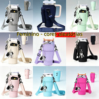 Bolsa para Copo Térmico com Alça Ajustável e Porta-Celular