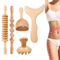 Massageador de Madeira para Relaxamento Muscular