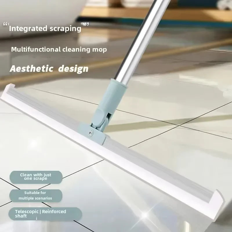 Vassoura mágica Brasil 50 cm, rodo multifuncional de silicone para água, vassoura para piso, limpeza e remoção de água, rodo para cozinha e piso.