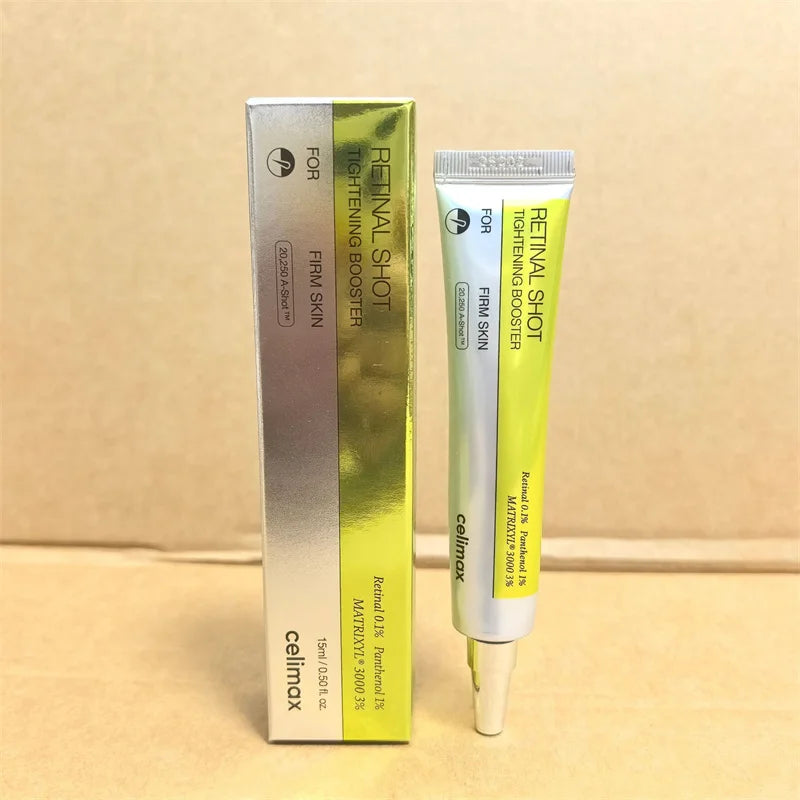Korean Retinal Celimax Set Firming Enhancer Hydrating Shot Tightening Booster Face Cream Eye Serum Shrink Dark Circles Repair