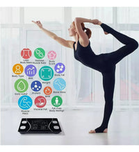 Bluetooth Digital Body Bioimpedance Scale 180kg Smart Bluetooth Electronic Scale for Human Weight Measurement and Charging