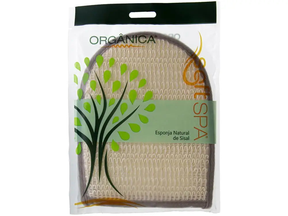 Luva de Banho Orgânica SoftSpa Dupla Face