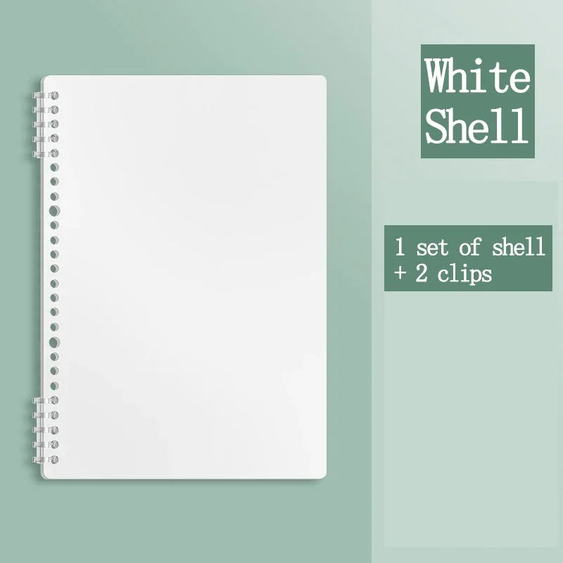 Caderno de Folhas Reposicionáveis com Capa Impermeável
