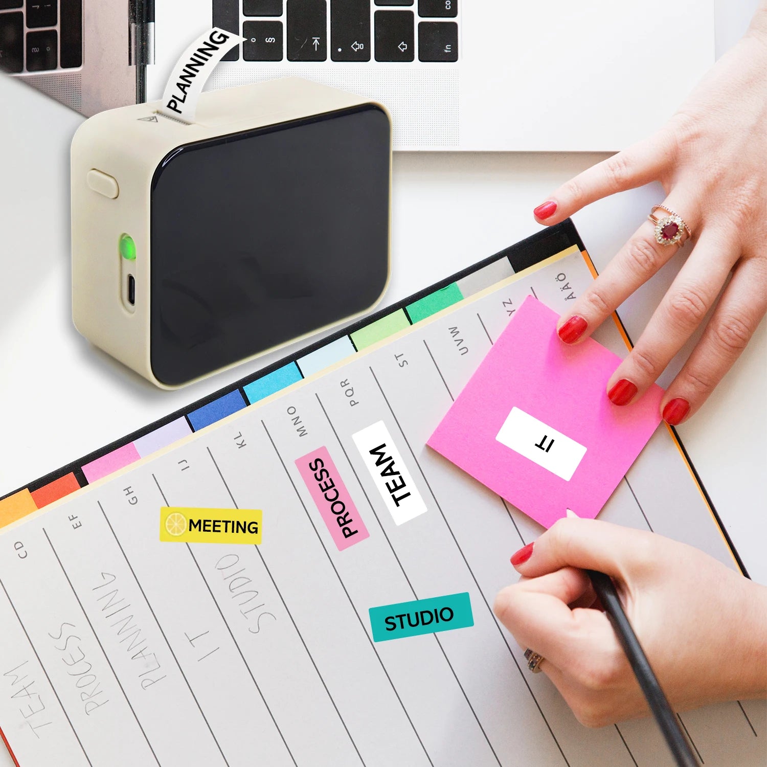 Impressora de Etiquetas MarkLife P15 Recarregáve