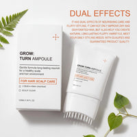 Volumizing Hair Serum Deep Nourish Care Repair Damaged Hair Roots Improve Scalp Environment Scalp Massager With Built-In Brush
