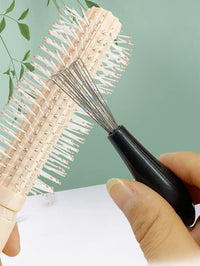 Comb Hair Brush Cleaner Plastic Handle Cleaning Brush Remover Embedded Beauty Tools Cleaning Products Cleaning Supplies