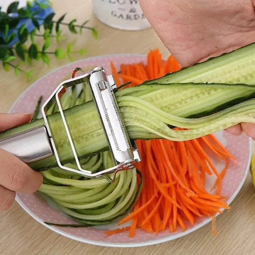 Descascador e Fatiador Julienne em Aço Inox