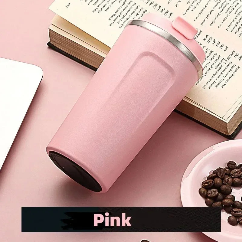 Copo Térmico em Aço Inoxidável 510ml com Tampa Antivazamento
