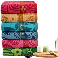 Premium 50% Cotton Bath Towel, Ultra Soft, High Absorbency, Quick Dry, Ideal for Daily Bath Use