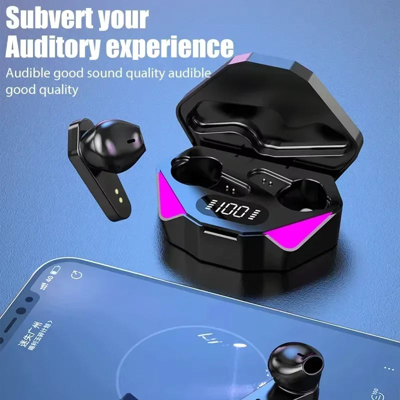 Fone Bluetooth TWS X15 Gamer com Baixa Latência