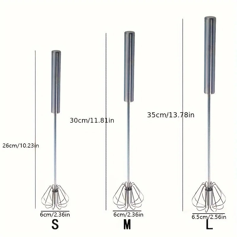 Fouet Semiautomático em Aço Inox