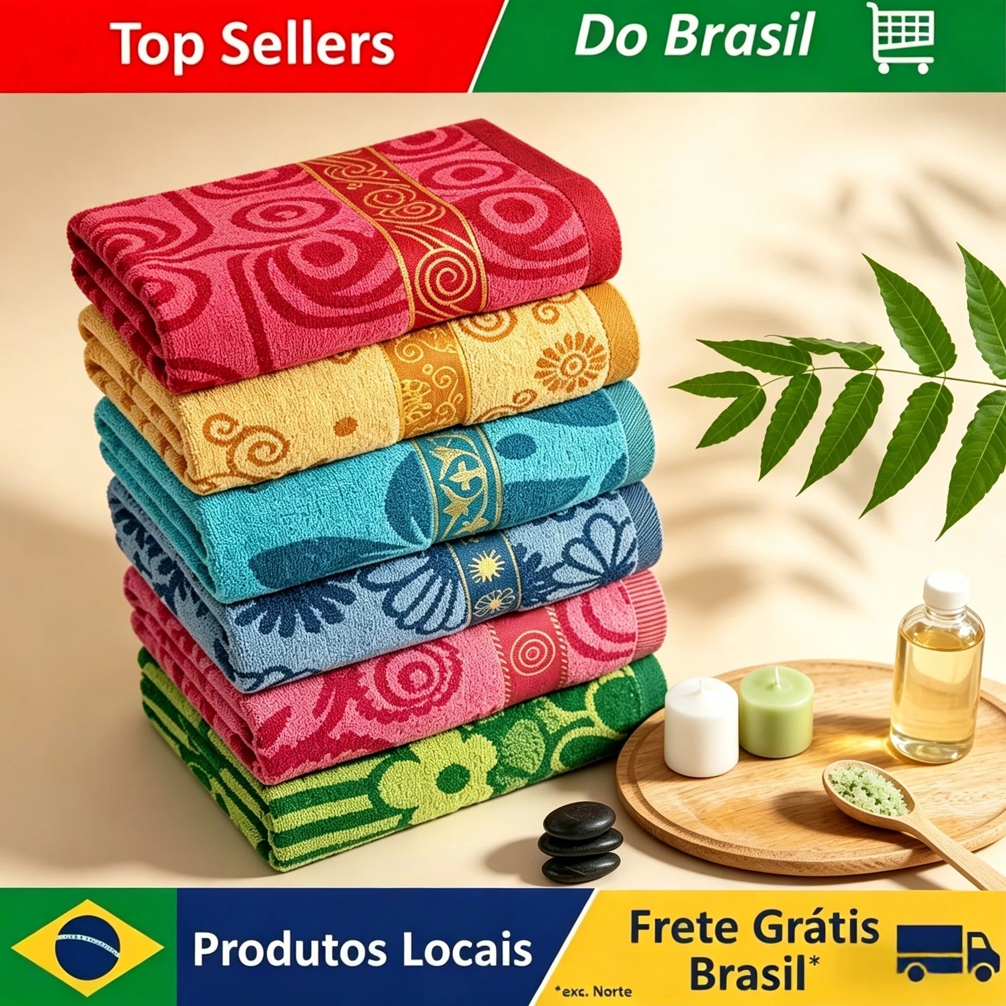Premium 50% Cotton Bath Towel, Ultra Soft, High Absorbency, Quick Dry, Ideal for Daily Bath Use