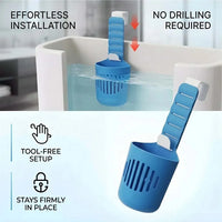 1/2PCS Silicone Toilet Tank Tablet Holder Versatile Toilet Bowl Hanging Cleaner and Deodorizer Hanger