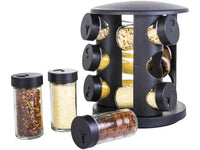 Glass Spice Rack, 10 Pieces, Brinox