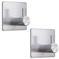 Ganchos Adesivos em Aço Inox