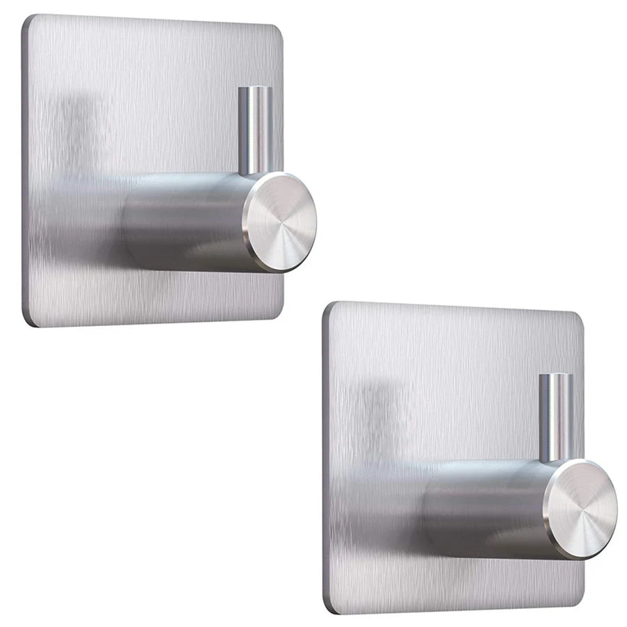 Ganchos Adesivos em Aço Inox