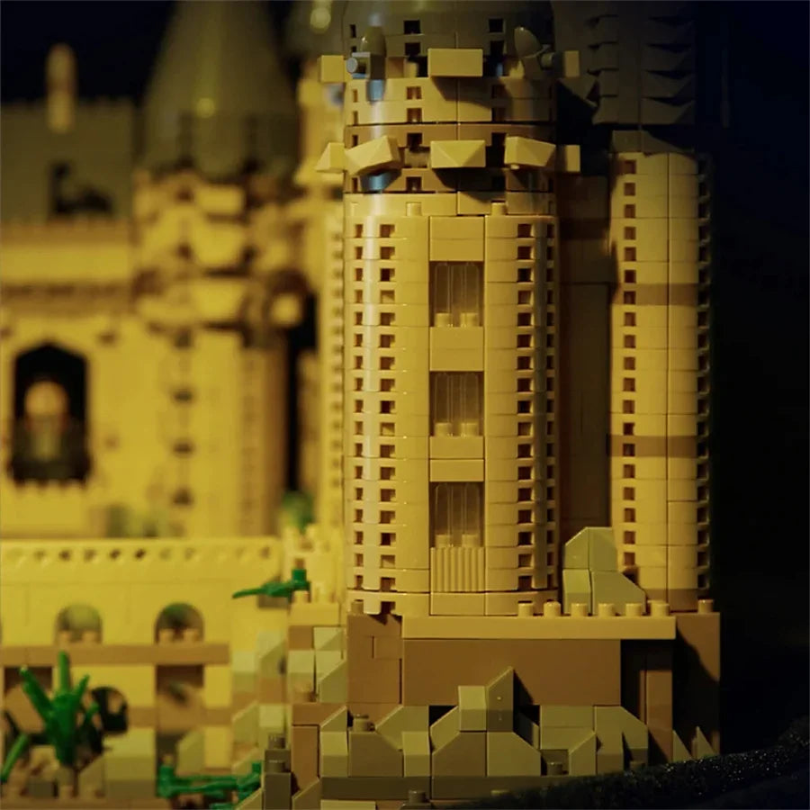 Kit de Construção Castelo Medieval em Blocos de Montar