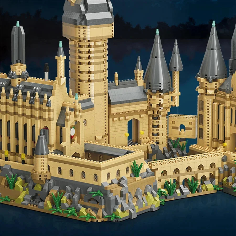 Kit de Construção Castelo Medieval em Blocos de Montar