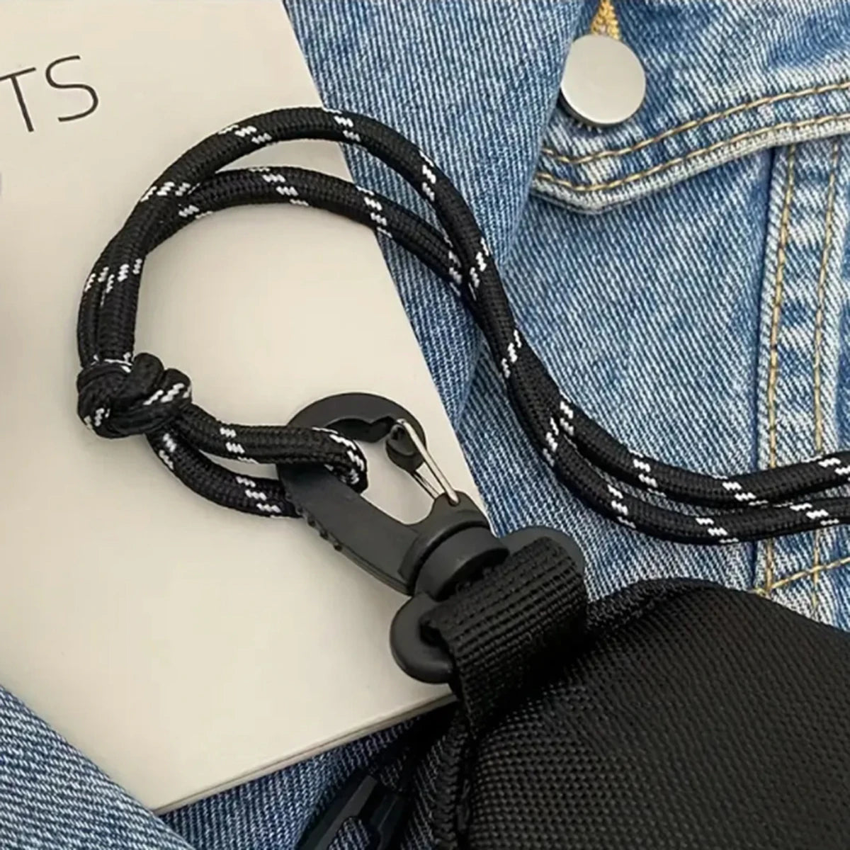 Mini Bolsa Porta-Moedas com Alça para Celular, Chaves e Fones