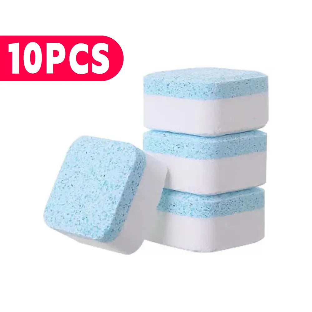 Kit 12 24 36 Pastilhas Efervescentes para Limpeza Profunda da Maquina de Lavar Desincrustante e Anticalcario