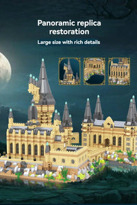 Kit de Construção Castelo Medieval em Blocos de Montar
